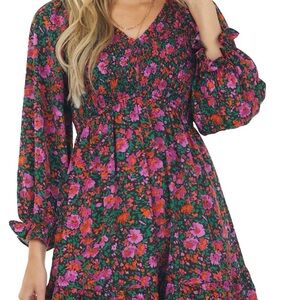 Christmas Floral Dress